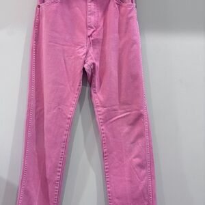 Vintage Pink Wranglers/ Pink Denim